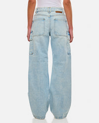 Stella Mccartney Women Front Zip Cargo Denim