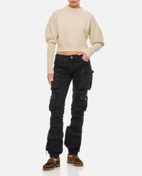The Attico The Attico Women Essie Denim Cargo Pants