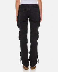 The Attico The Attico Women Essie Denim Cargo Pants
