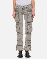 The Attico The Attico Women Essie Denim Cargo Pants