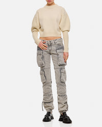 The Attico The Attico Women Essie Denim Cargo Pants