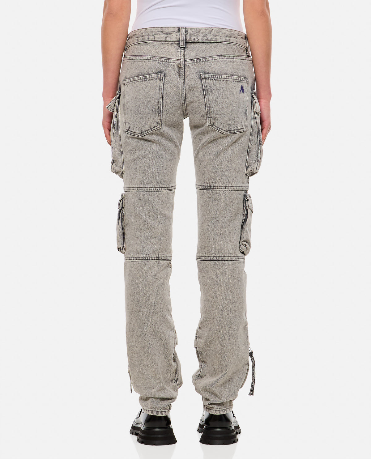 The Attico The Attico Women Essie Denim Cargo Pants