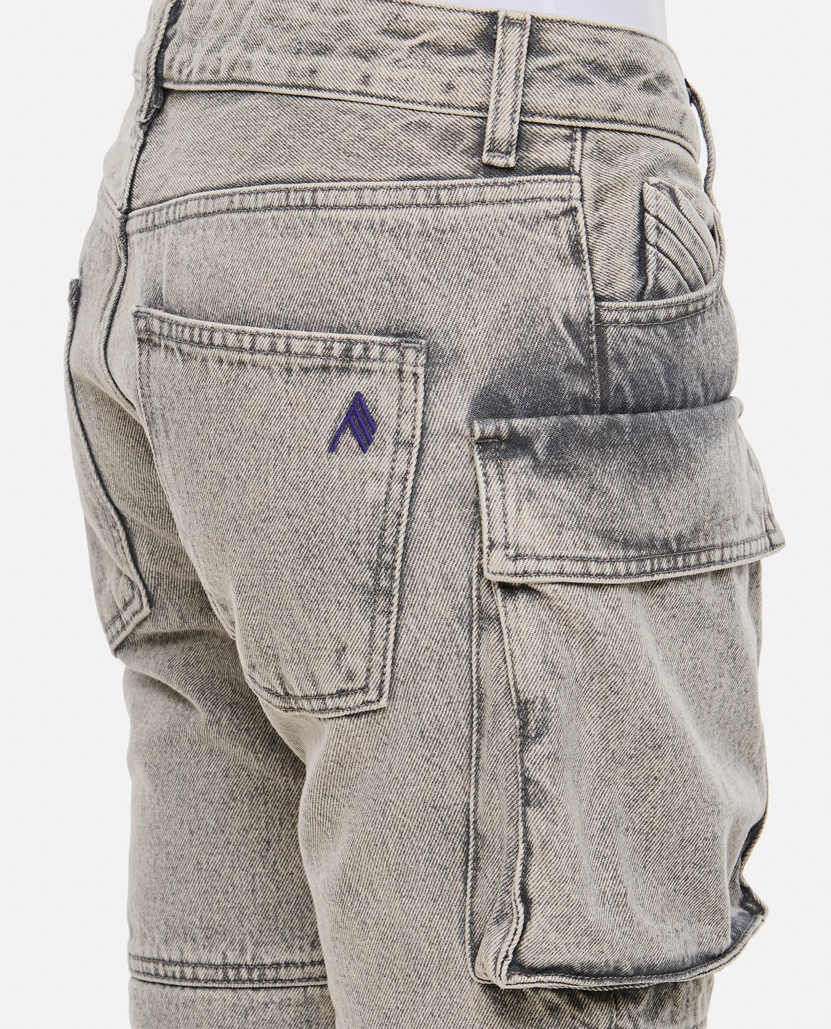 The Attico The Attico Women Essie Denim Cargo Pants