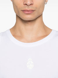 Alexander Mcqueen Men Skull Cotton Tank Top