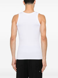 Alexander Mcqueen Men Skull Cotton Tank Top