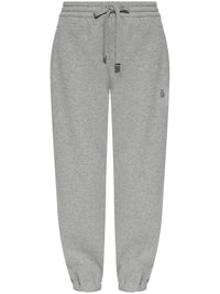 Alexander Mcqueen Women Logo Cotton Sweatpants