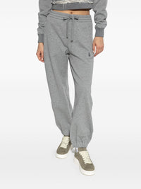 Alexander Mcqueen Women Logo Cotton Sweatpants