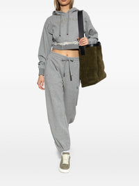 Alexander Mcqueen Women Logo Cotton Sweatpants