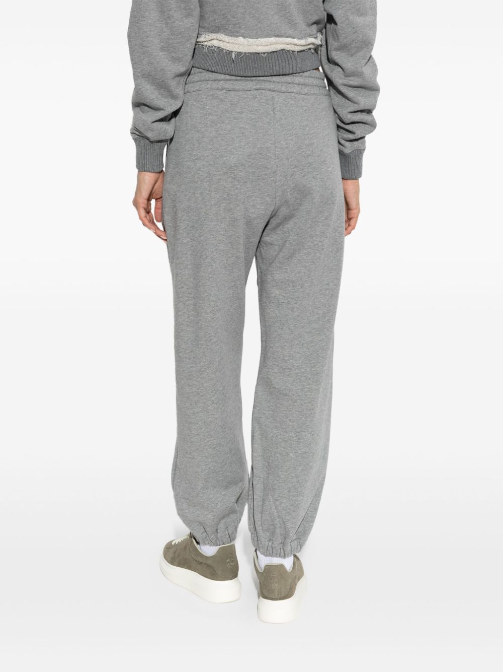Alexander Mcqueen Women Logo Cotton Sweatpants