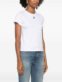 Alexander Mcqueen Women Skull Cotton T-Shirt