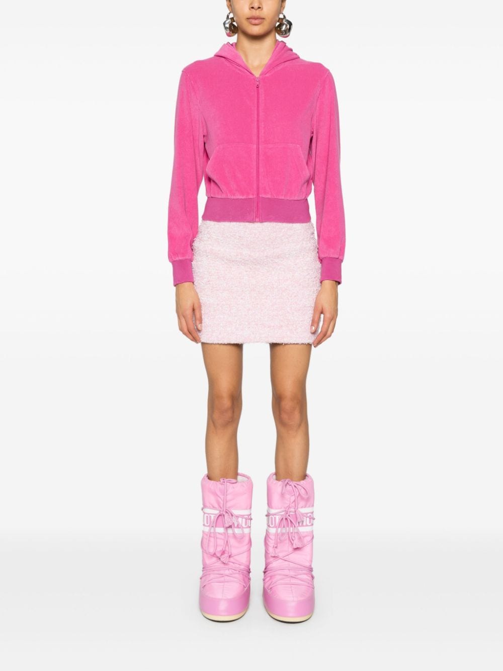 Balenciaga Women Tweed Mini Skirt