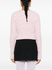 Balenciaga Women Bouclé Cropped Jacket