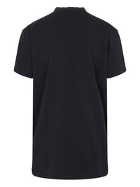Balenciaga Women Optical Cotton T-Shirt