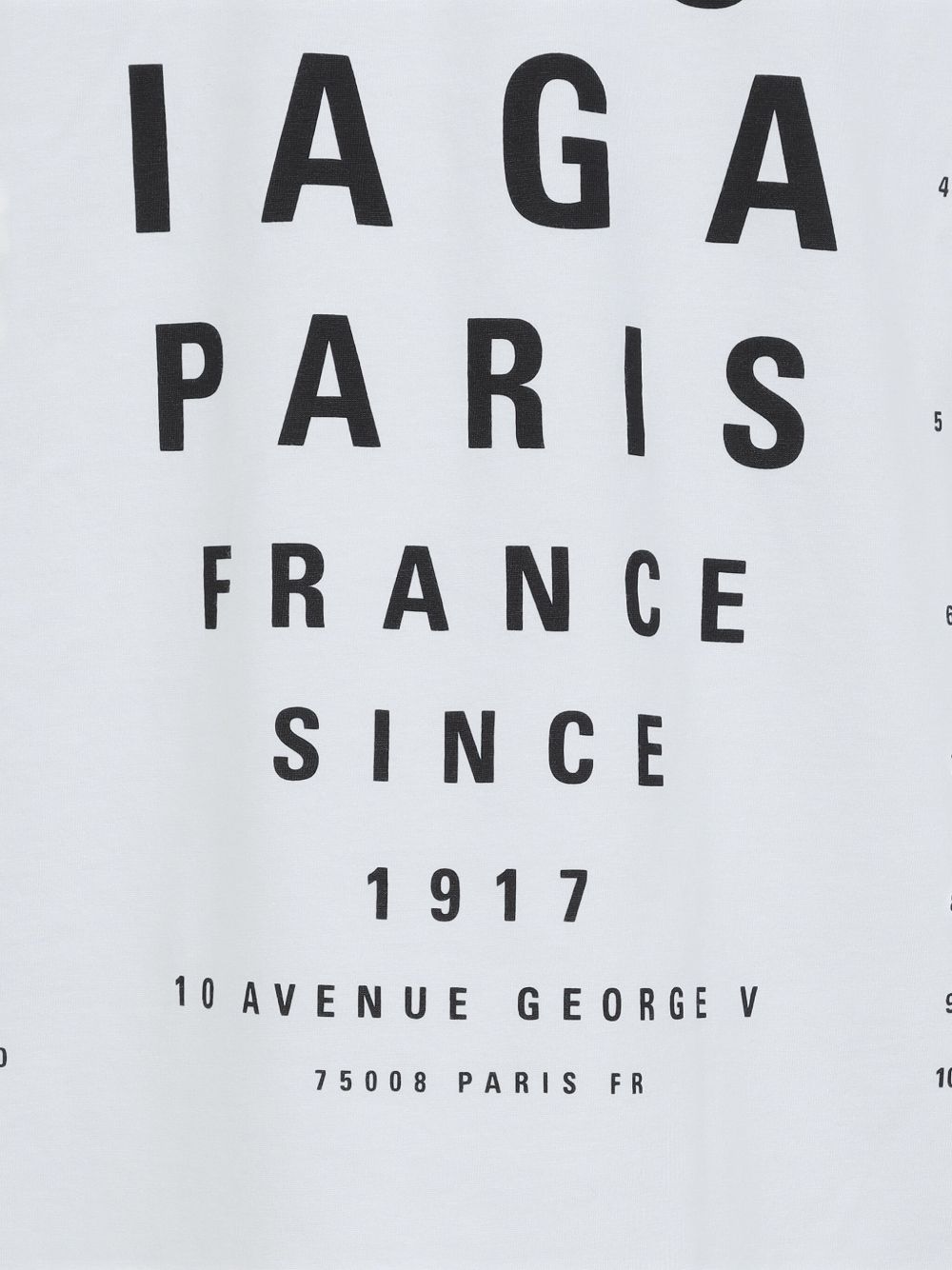 Balenciaga Women Optical Cotton T-Shirt