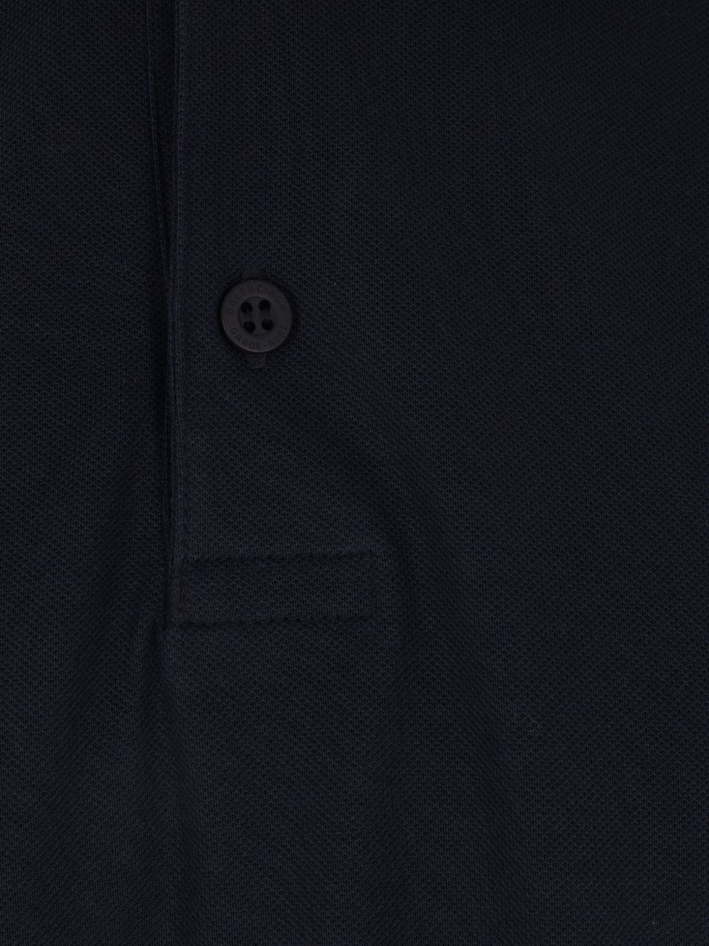 BALENCIAGA Balenciaga Men Interwined Cotton Polo Shirt