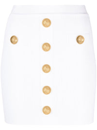 Balmain Women Knitted Mini Skirt