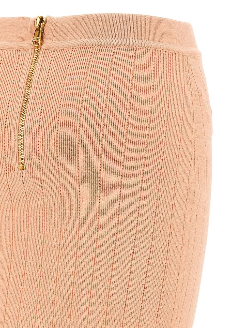 Balmain Women Knitted Mini Skirt