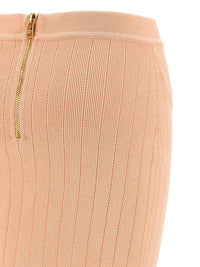 Balmain Women Knitted Mini Skirt