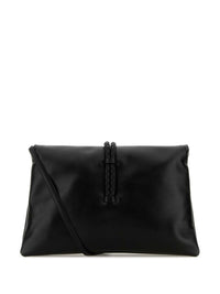 Bottega Veneta Women Liberta Leather Crossbody Bag