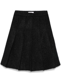 CELINE Celine Women Wool Pleated Skirt