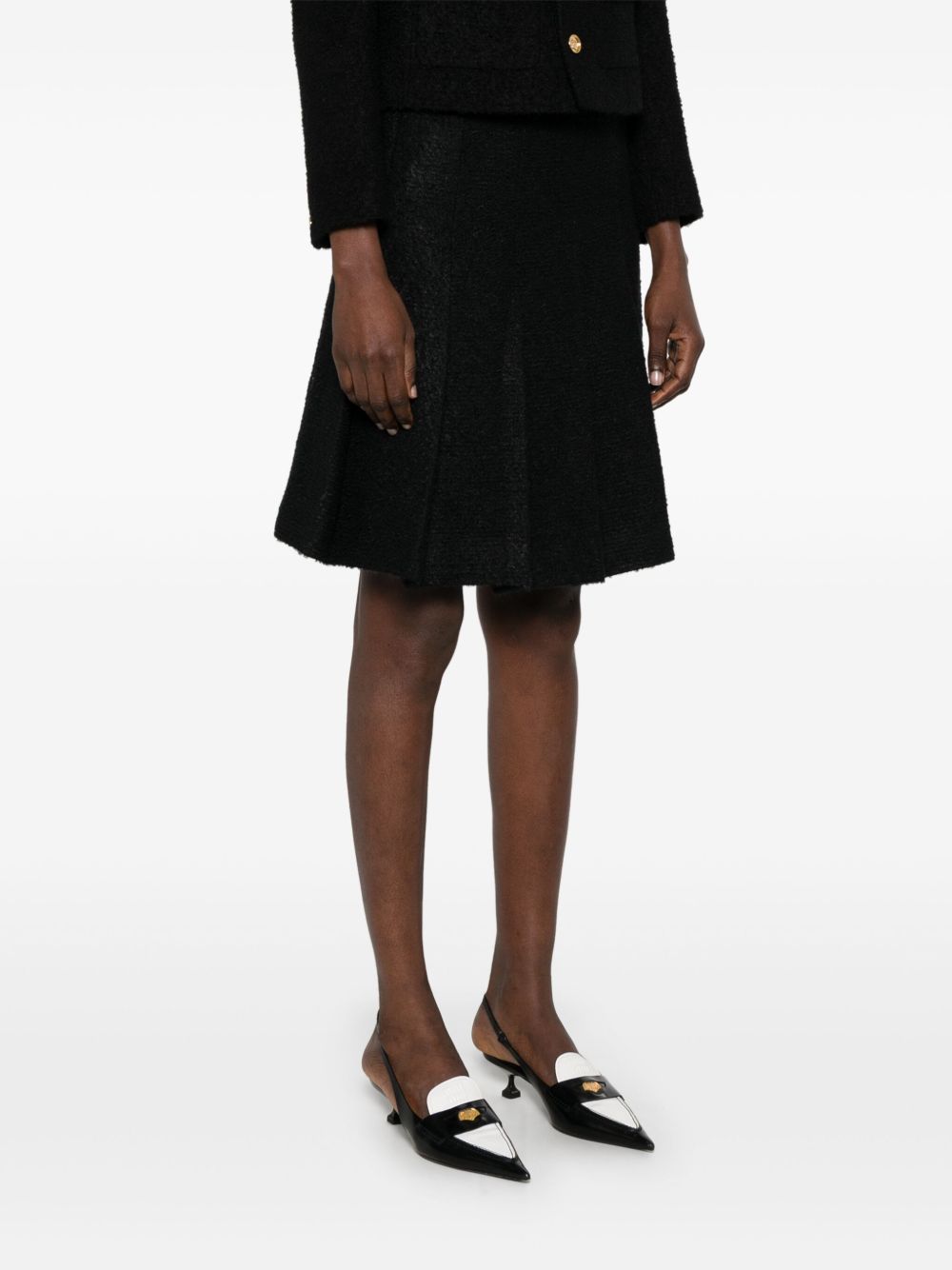 CELINE Celine Women Wool Pleated Skirt