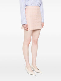 Celine Women Wool Mini Skirt