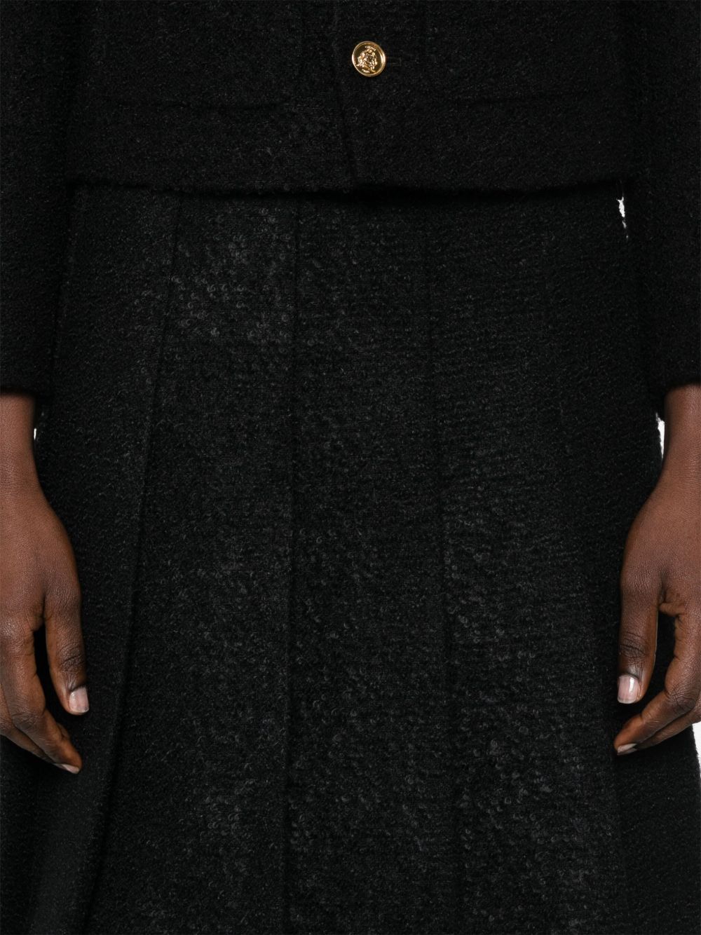 CELINE Celine Women Wool Pleated Skirt