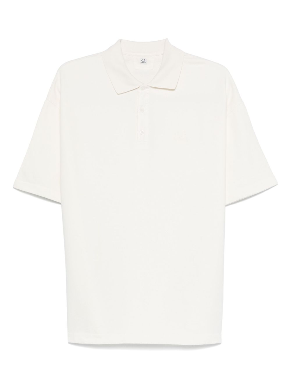 C.P. COMPANY C.P. Company Men Logo Cotton Polo Shirt