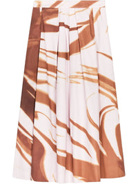 Dries Van Noten Women Soni Printed Midi Skirt