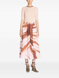 Dries Van Noten Women Soni Printed Midi Skirt