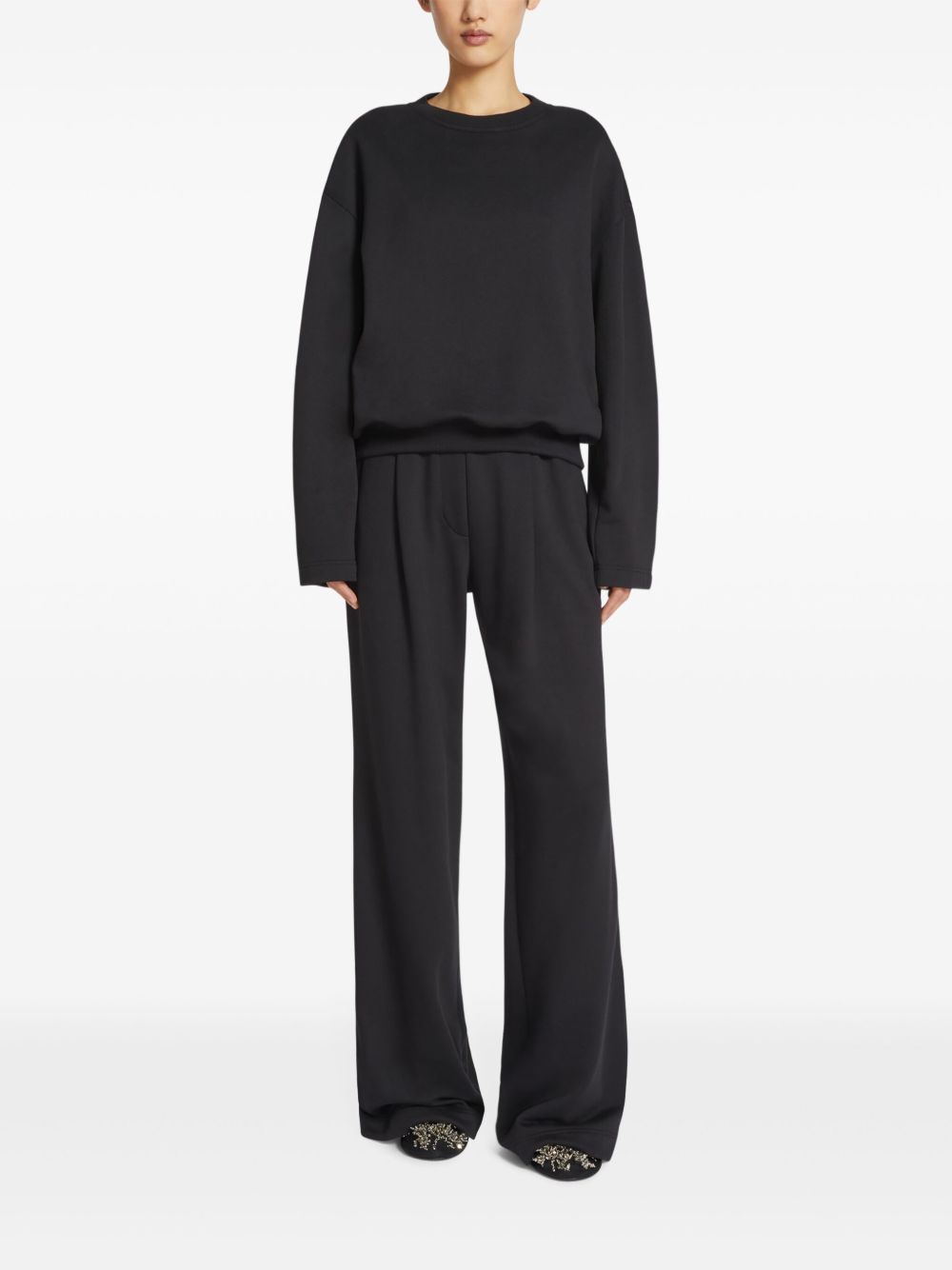 Dries Van Noten Women Hartia Cotton Trousers