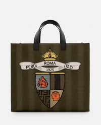 Fendi Men Shopping Bag Canvas Pequin