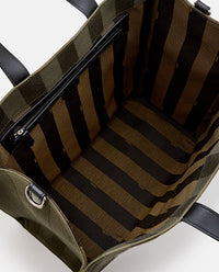 Fendi Men Shopping Bag Canvas Pequin