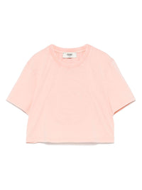 FENDI Fendi Women Logo Cotton T-Shirt