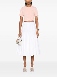 FENDI Fendi Women Logo Cotton T-Shirt