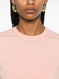 FENDI Fendi Women Logo Cotton T-Shirt