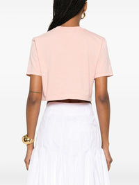 FENDI Fendi Women Logo Cotton T-Shirt