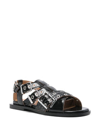 GANNI Ganni Women Feminine Buckle Sandals