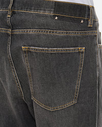 Golden Goose Golden Goose Men Golden M's Pant Cory Loose Skate Medium Washed Denim
