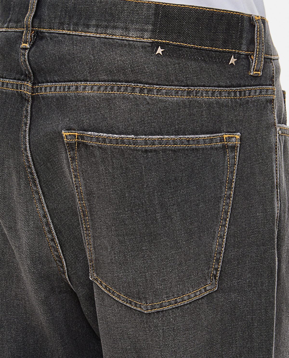 Golden Goose Golden Goose Men Golden M's Pant Cory Loose Skate Medium Washed Denim