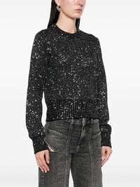Golden Goose Women Sequined Wool Blend Jumper