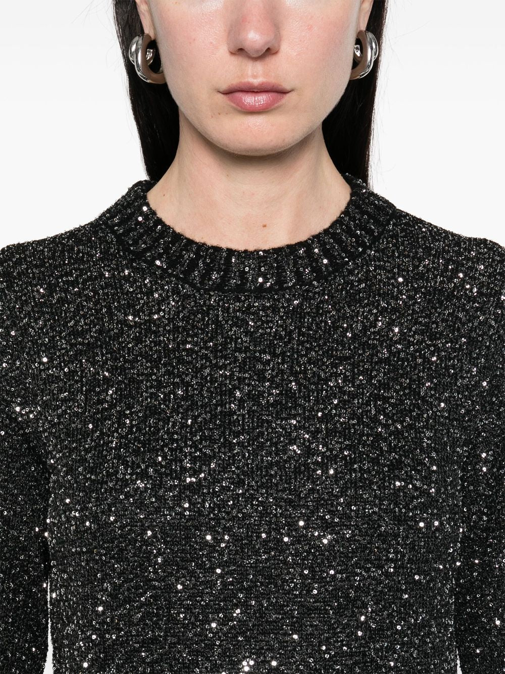 Golden Goose Women Sequined Wool Blend Jumper