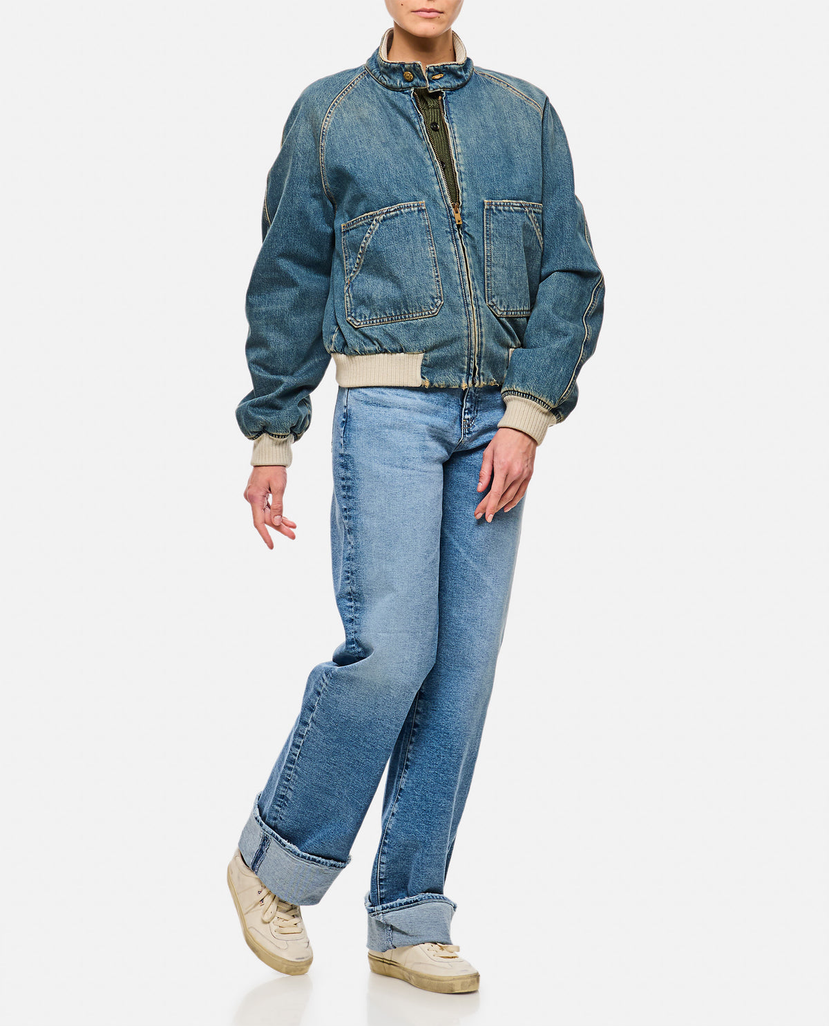 Golden Goose Golden Goose Women Golden W's Slim Bomber