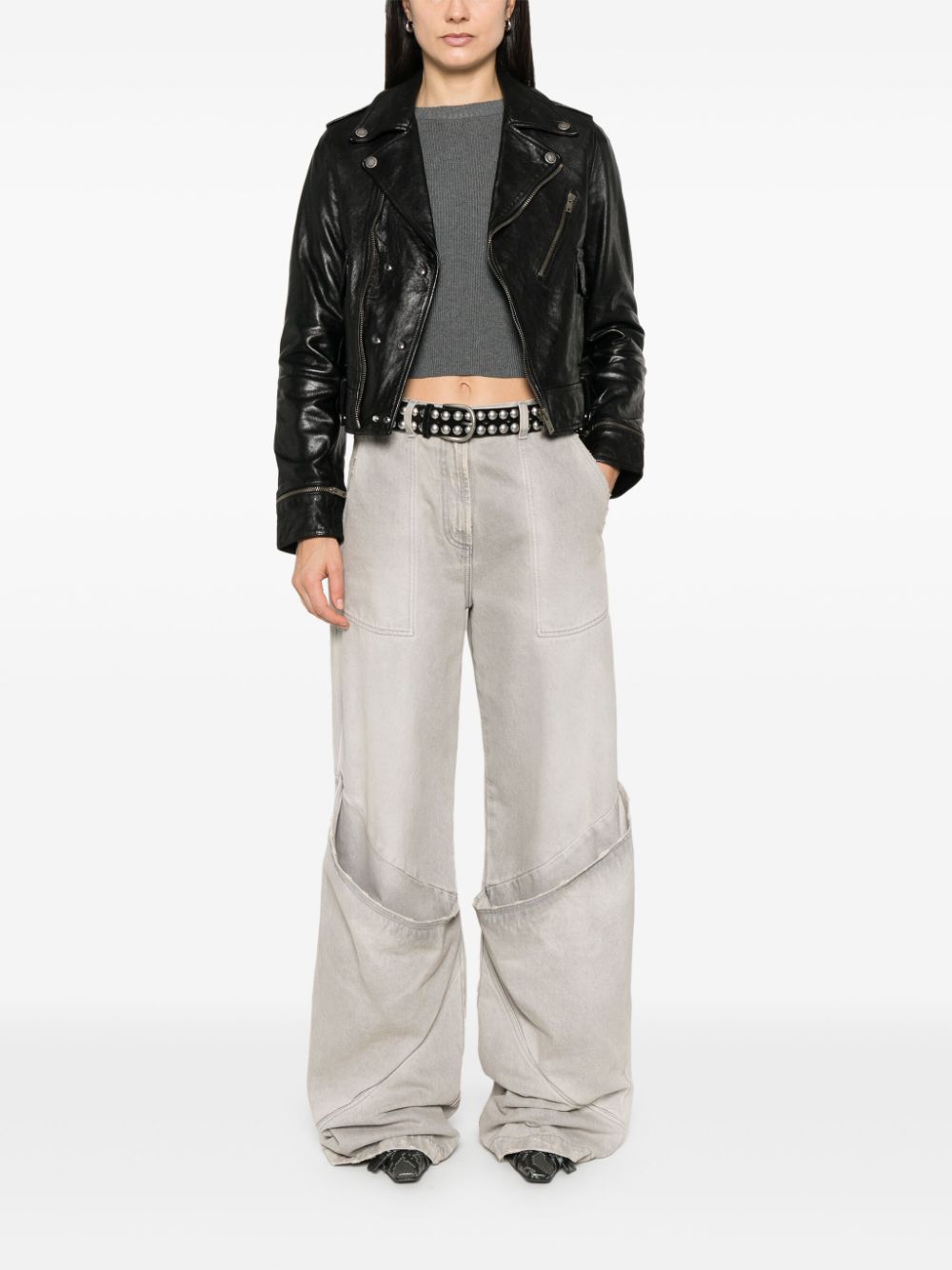 Golden Goose Women Leather Jacket