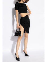 Jacquemus Women La Mini Jupe Drapeado Skirt