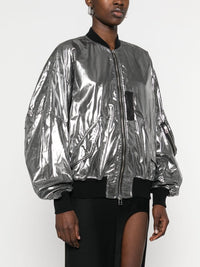 Junya Watanabe Women Metallic Effect Bomber Jacket