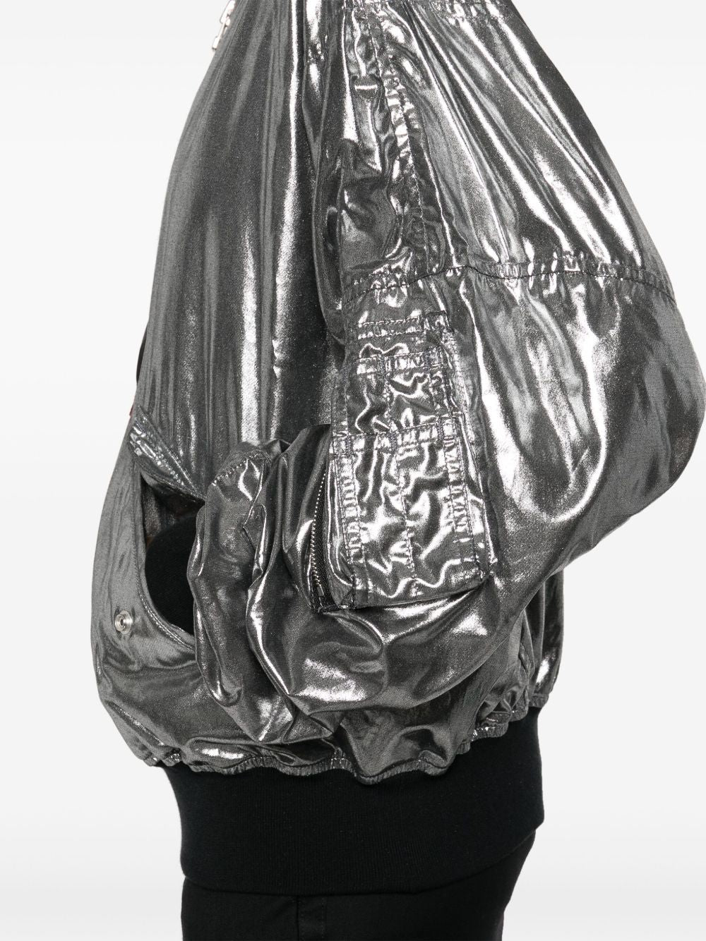 Junya Watanabe Women Metallic Effect Bomber Jacket