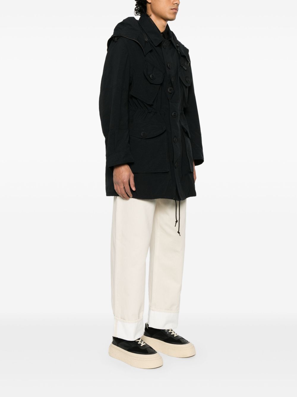 JUNYA WATANABE Junya Watanabe Men Nylon Parka Coat