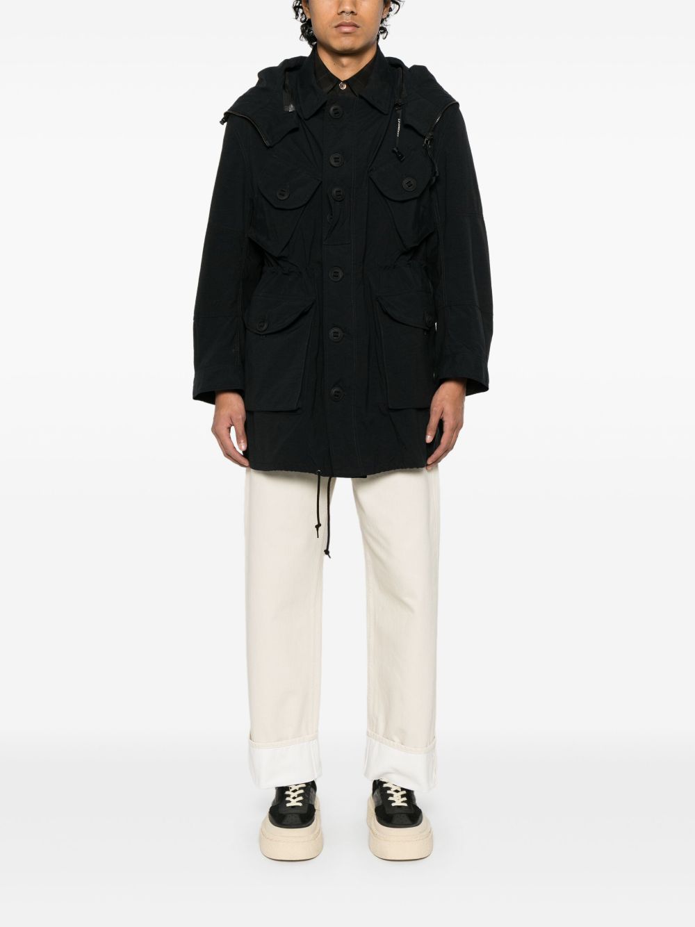 JUNYA WATANABE Junya Watanabe Men Nylon Parka Coat