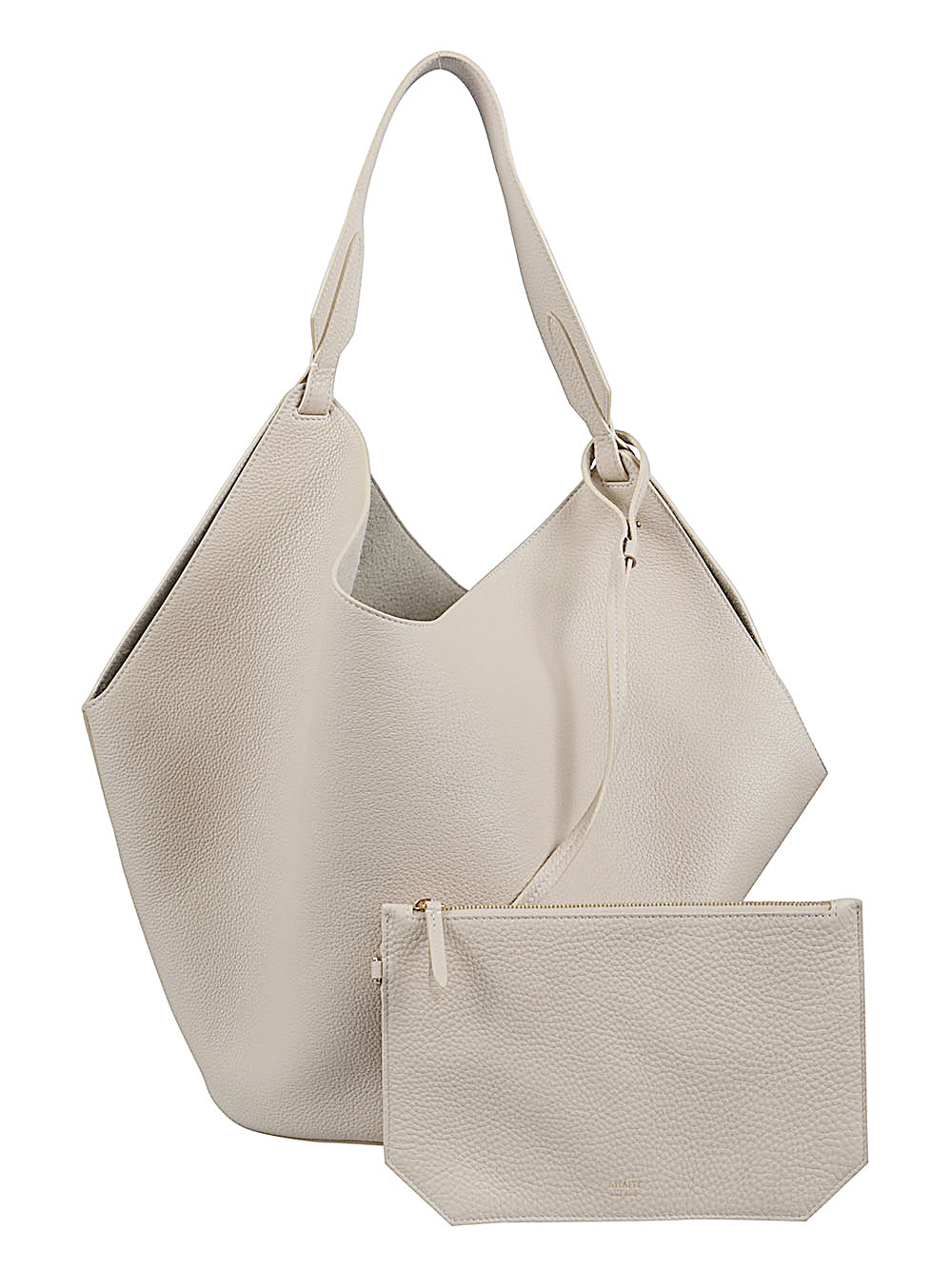 KHAITE Khaite Women Lotus Medium Leather Shoulder Bag